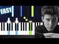 Shawn Mendes - There's Nothing Holdin' Me Back - EASY Piano Tutorial by PlutaX