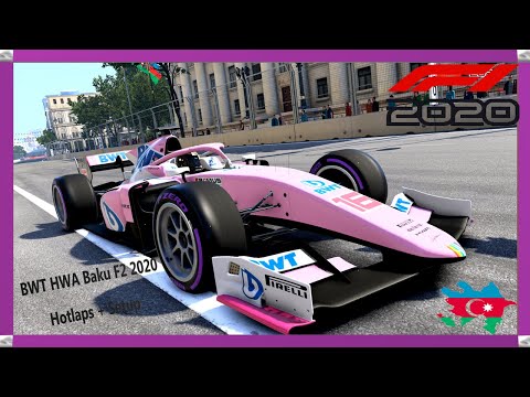 F1 2020 BWT HWA Baku F2 2020 Hotlaps + Setup