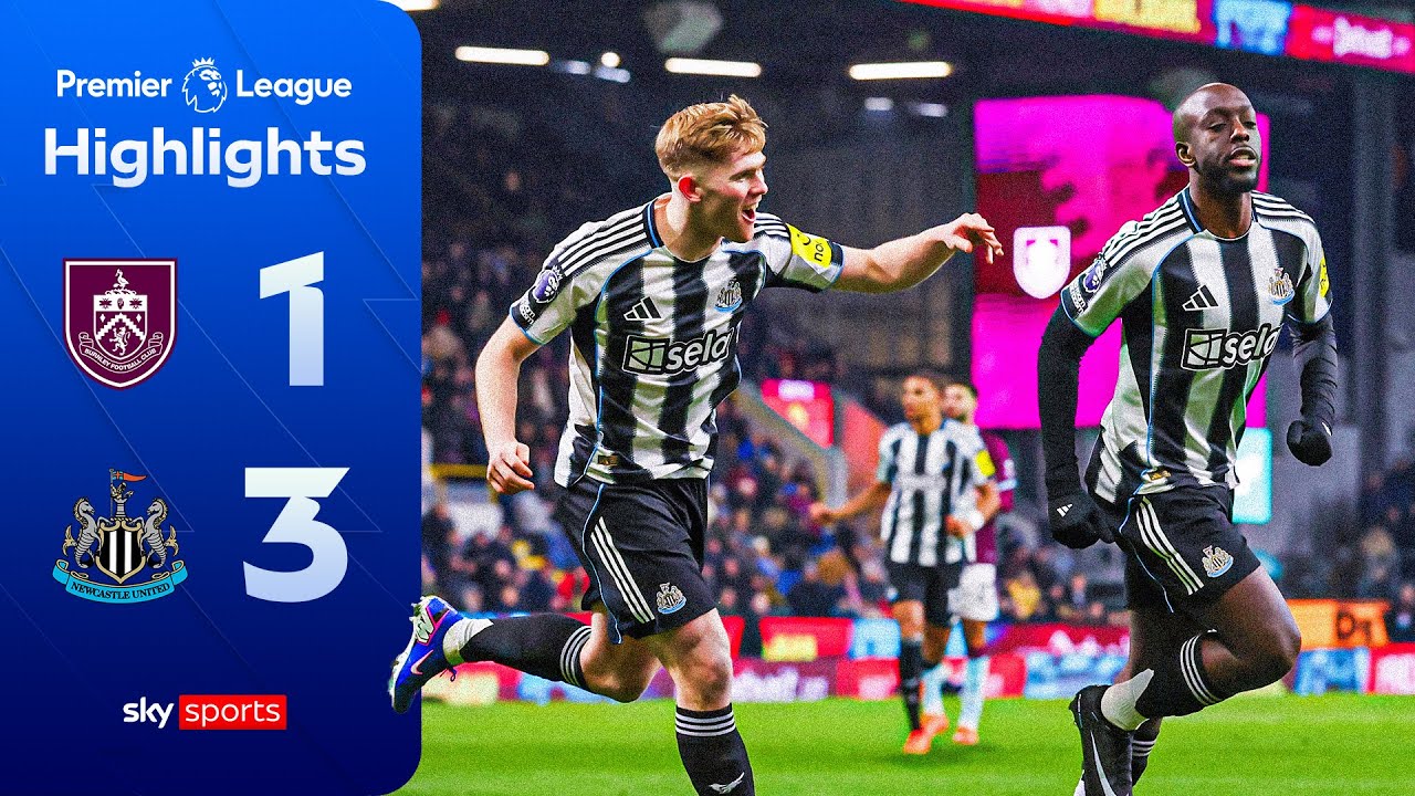 Wissa scores and SHINES on Toon debut! 🤩 | Burnley 1-3 Newcastle | Premier League Highlights