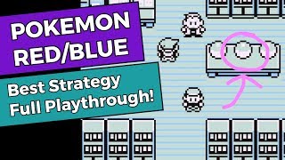 Pokemon Red/Blue: Best Strategy Playthrough