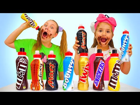 Ruby and Bonnie Taste Chocolate Milk Shake