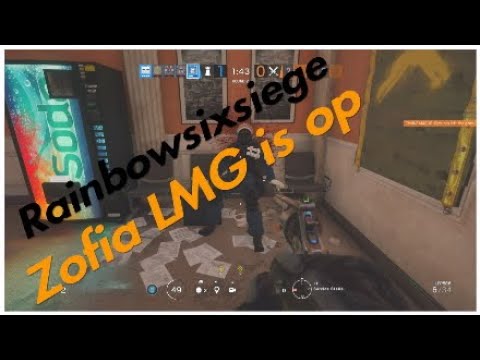 RAINBOWSIXSIEGE Zofia LMG is op