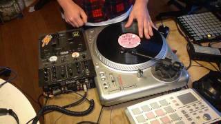 Timecode Lp to drum rack Ms Pinky+Beatfader.Herrmutt Lobby Max for Live