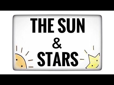 Japanese Learning Song / The Sun and Stars (Music Video) - Hikaru Shirosu