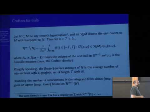 Log lower bound on the number of nodal domains on some surfaces... - Steven Zelditch
