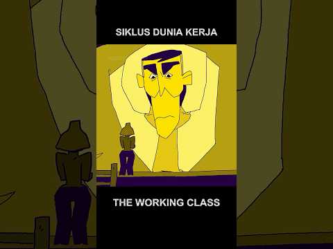 SIKLUS DUNIA KERJA #shorts #animation #duniakerja