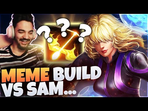 I WENT FIRST ITEM ODY BOW VS. SAMDADUDE? - Grandmasters Duel - Smite