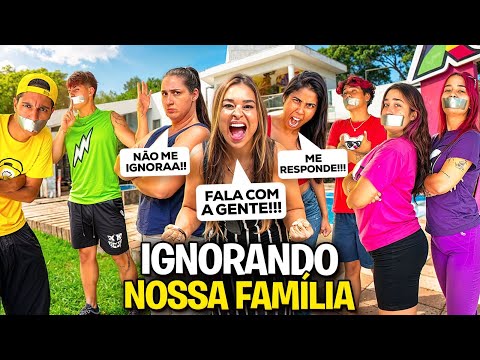 IGNORAMOS NOSSAS MÃES POR 24 HORAS *Elas ficaram bravas ?