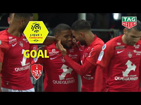 Goal Samuel GRANDSIR (72') / Stade Brestois 29 - Paris Saint-Germain (1-2) (BREST-PARIS) / 2019-20