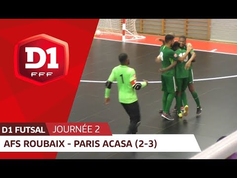 J2 : AFS Roubaix - Paris ACASA (2-3)