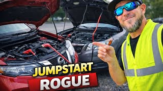 HOW TO JUMP-START A NISSAN ROGUE