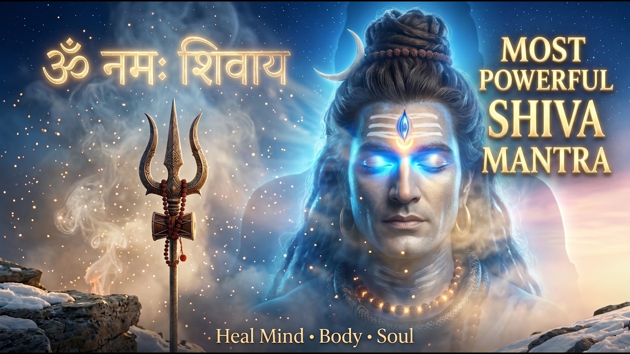 ओम नमः शिवाय मंत्र धुन | Peaceful om namah shivaya chanting | Lord Shiva Meditation Mantra