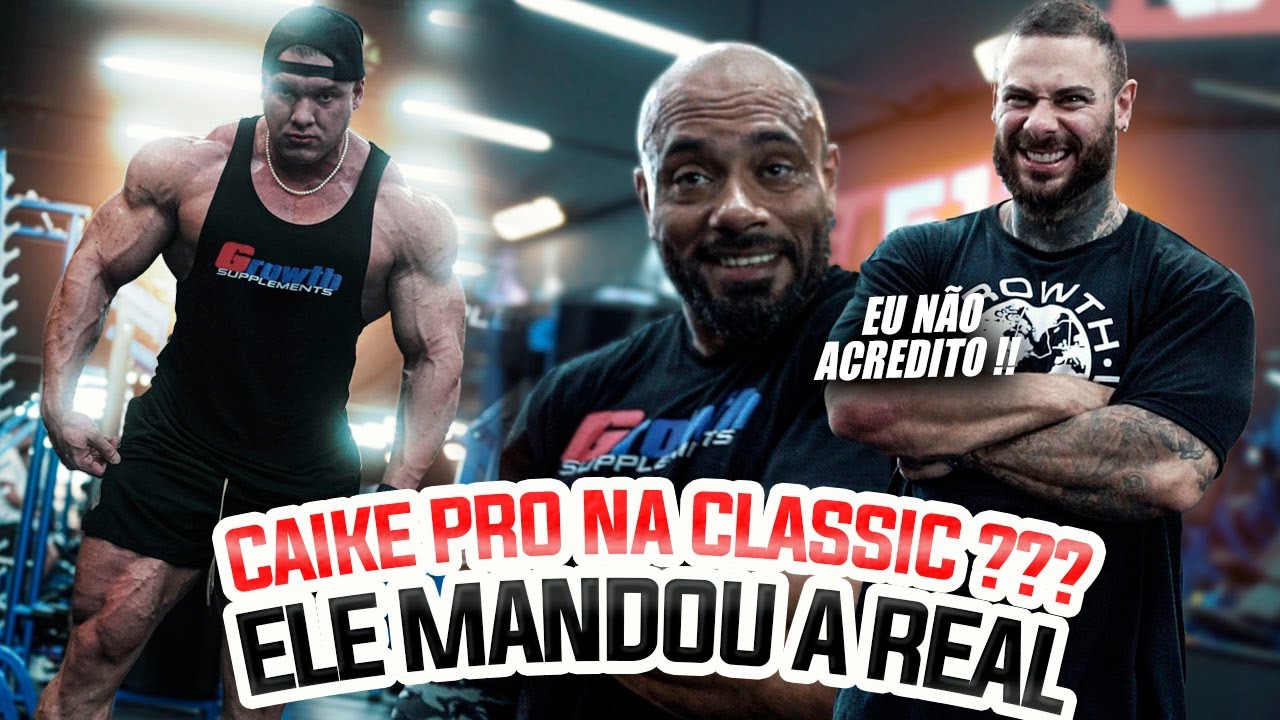 BALESTRIN E STRONDA NÃO ACREDITARAM - CAIKE PRO PODE COMPETIR NA CLASSIC PHYSIQUE ???