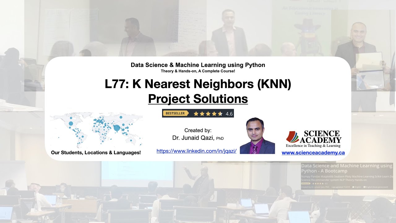 Lecture_77: #scikitlearn #KNearestNeighbors #knn #handson #python #machinelearning #datascience