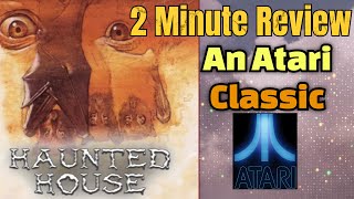 Haunted House On The Atari 2600 2 Minute Review #videogames #gaming #retrogaming #review #atari