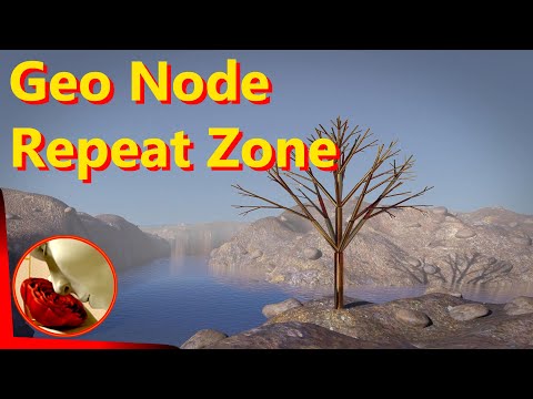 Unleash the Power of Blender: Landscape Creation with the Repeat Zone Node