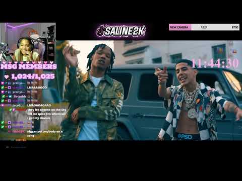 Mya Salina REACTS to "B-Lovee, J.I. & Skillibeng - One Time (feat. Ice Spice) [Official Video]"