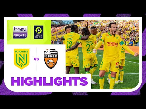 Nantes v Lorient | Ligue 1 23/24 | Match Highlights