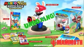 Mario + Rabbids: Kingdom Battle Collector's Edition Unboxing! | Mammoth Gamers