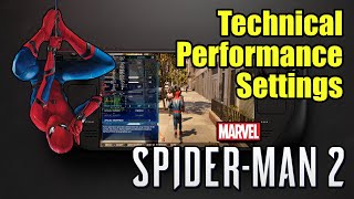Steam Deck: Spider-Man 2 (Full HUD, Frame Gen, Settings, Longer Play w/Commentary)