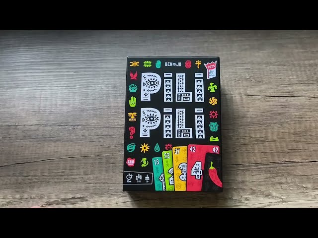 Vídeo relacionado con PILI PILI - Juego de Mesa Rápido y Estratégico | para Familia y Amigos - 2 a 8 Jugadores - Ganador del Gran Premio del Juguete 2025 - Regalo Original