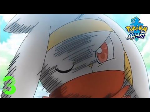 La prima evoluzione di Scorbunny - POKEMON SPADA ITA - Ep 3