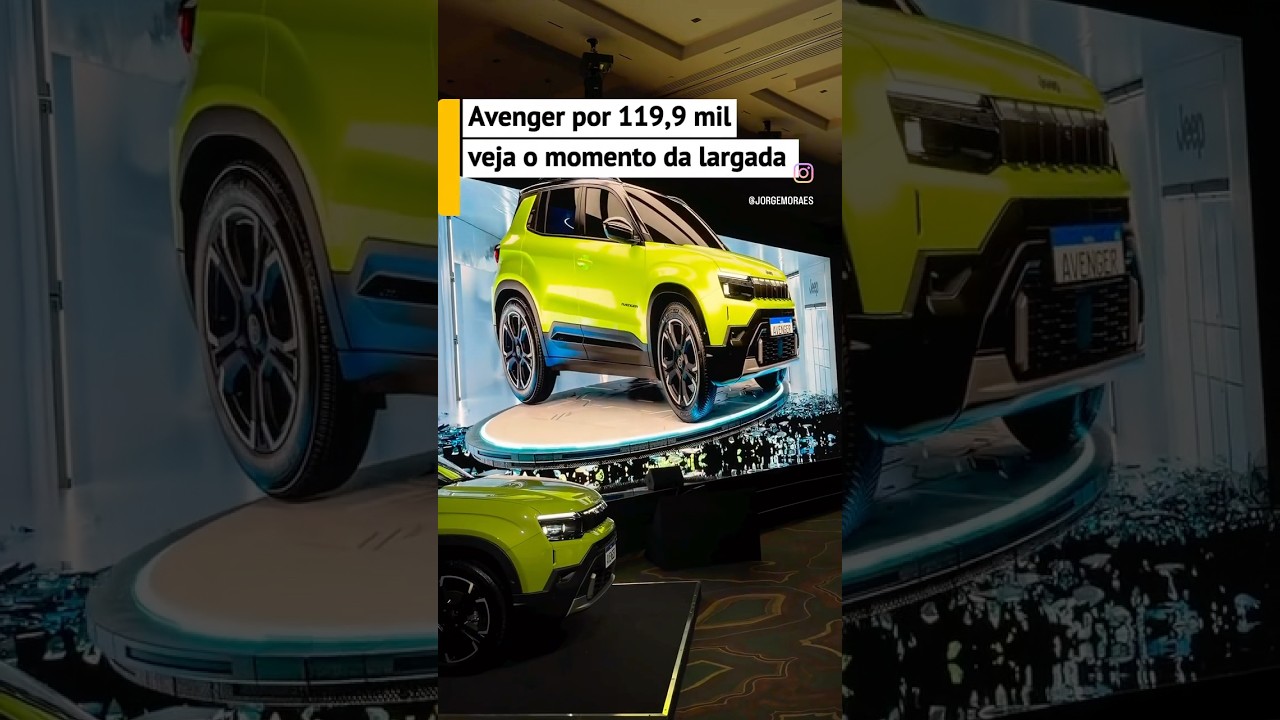 QUE TAL O AVENGER? O preço tá bom? 1.0 de 116 cv turbo e MHEV 12 volts. #jee #jeepavenger