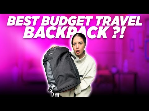 Tomtoc Navigator -T66 Travel 40L Review (BEST Budget Travel Laptop Backpack)
