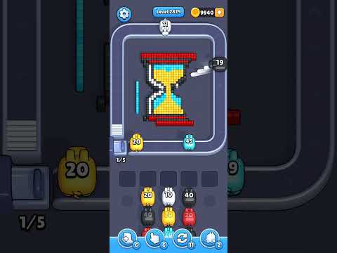 Pixel Flow Level 2879 Walkthrough