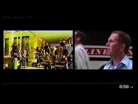 September 11, 2001  Timeline:  At the moment of the attacks