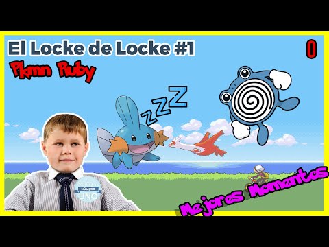 ¿Como perder un Nuzlocke en 25 min? 🤣MEJORES MOMENTOS😂 Ep. 0 - El Locke de Locke #1 Ruby Randomlocke