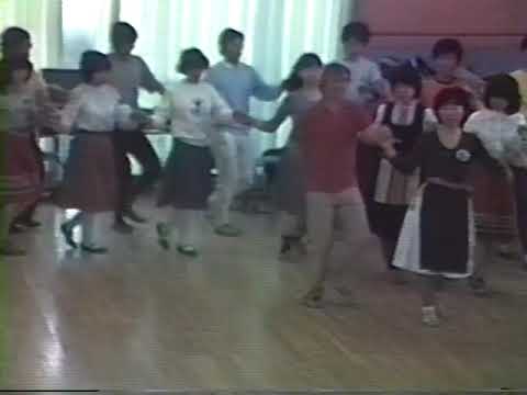 Atanas Kolarovski teaching "Tri godini Kate" in Japan