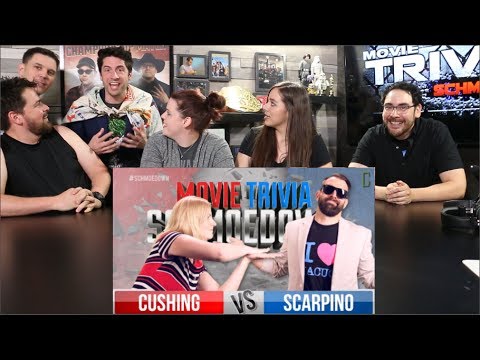 Back at Collider / Cushing Vs. Scarpino REACTION - Movie Trivia Schmoedown