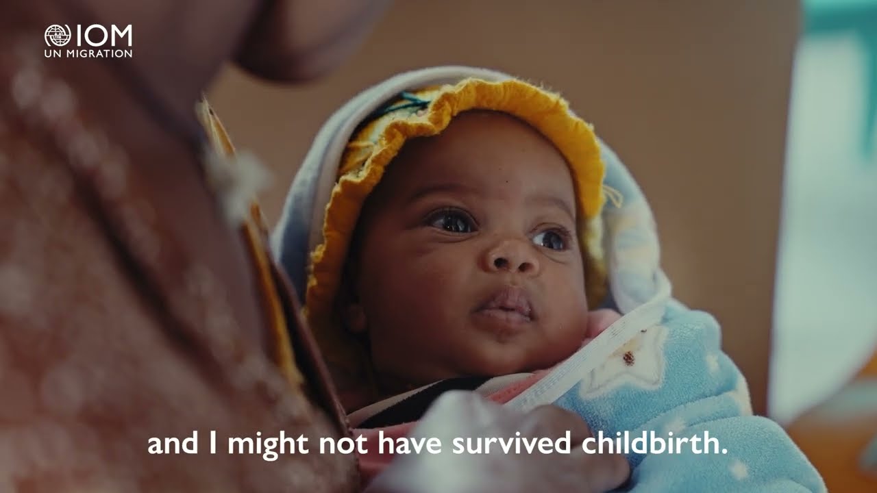A Story of a displaced mother with her child in IOM Health Center, Mai Dimu