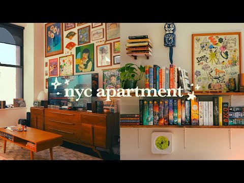 🏡 decorating my new york city apartment (colorful & maximalist)