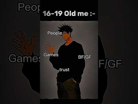 Old me Vs Me Now #sigma #anime