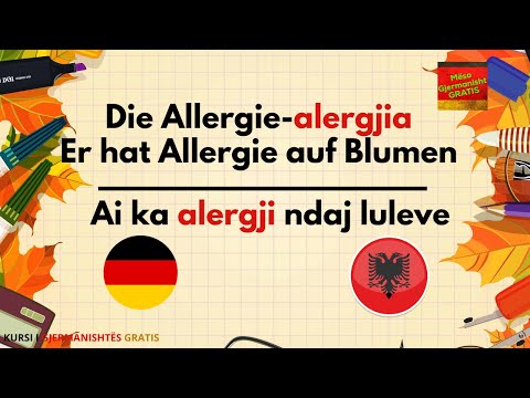 Fjale dhe Shprehje - Gjermanisht Shqip A1 A2 B1 B2