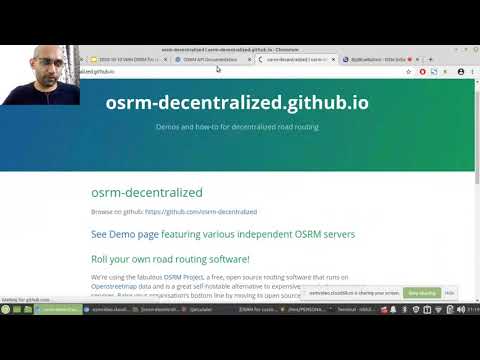 Nikhil VJ - Road routing using OSRM