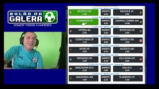 Palpites Bolão da galera 22/05/2024
