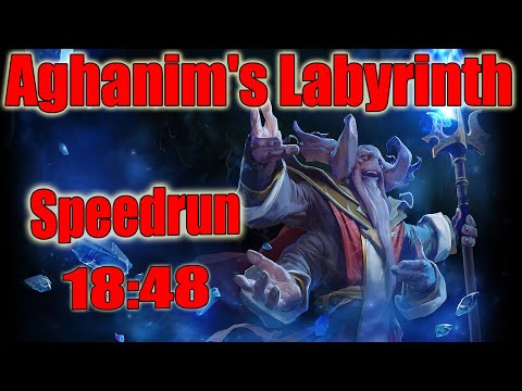 DoTa 2 Aghanim's Labyrinth speedrun 1 lvl 18 min