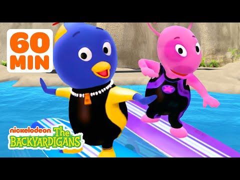 Pablo Goes Surfing & Is On a Spy Mission! w/ Tasha & Uniqua | 1 Hour | The Backyardigans