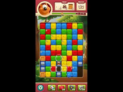 Toon Blast Level 6621 - NO BOOSTERS 🐻🐺🐱 | SKILLGAMING ✔️