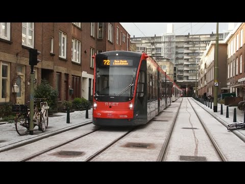 Eerste HTM diensttrams naar nieuwe remise Scheveningen