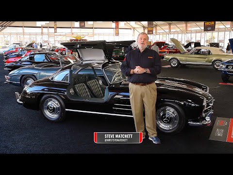1955 Mercedes-Benz 300SL Gullwing // Steve Matchett at Mecum Kissimmee 2023
