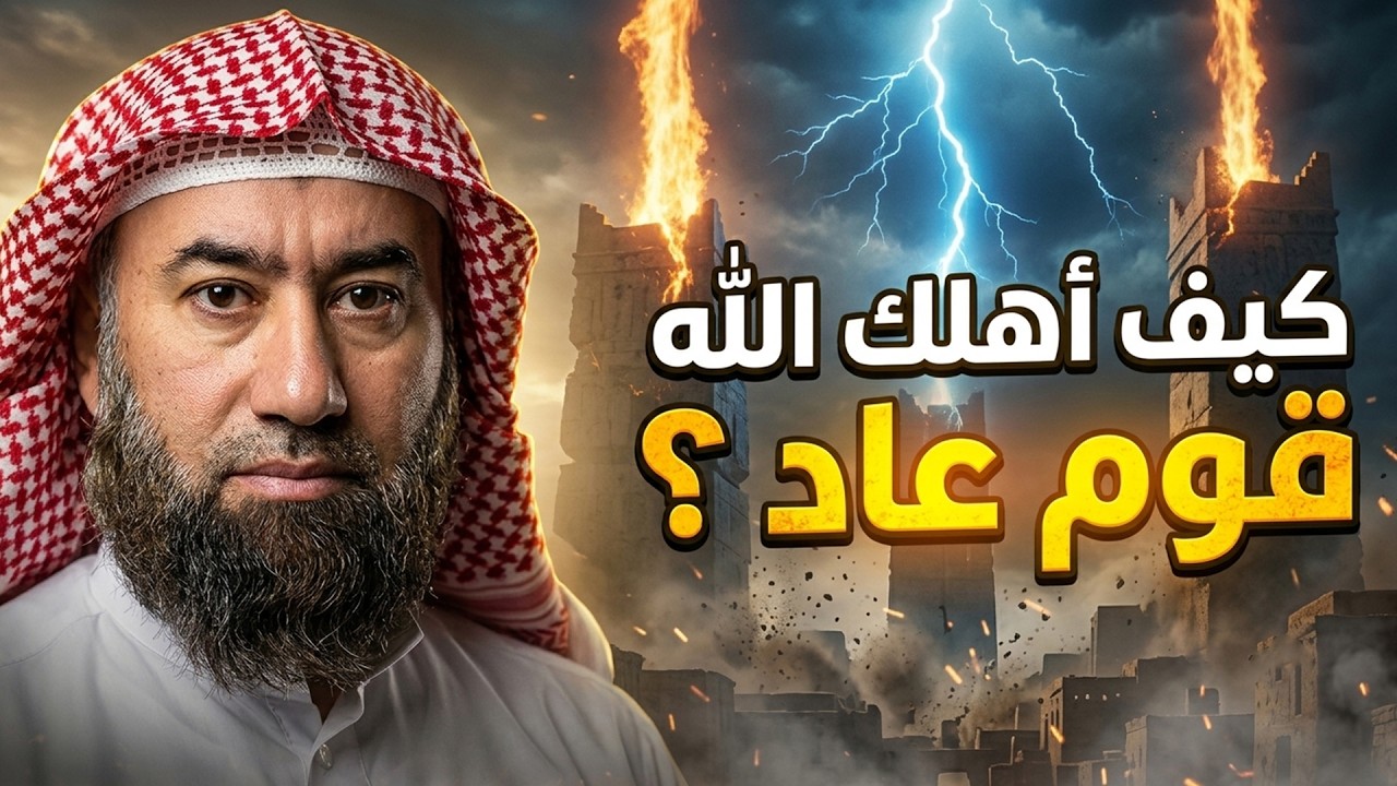 نبيل العوضي | قصة نبى الله هود عليه السلام مع قوم عاد الجبارين أضخم وأقوى البش