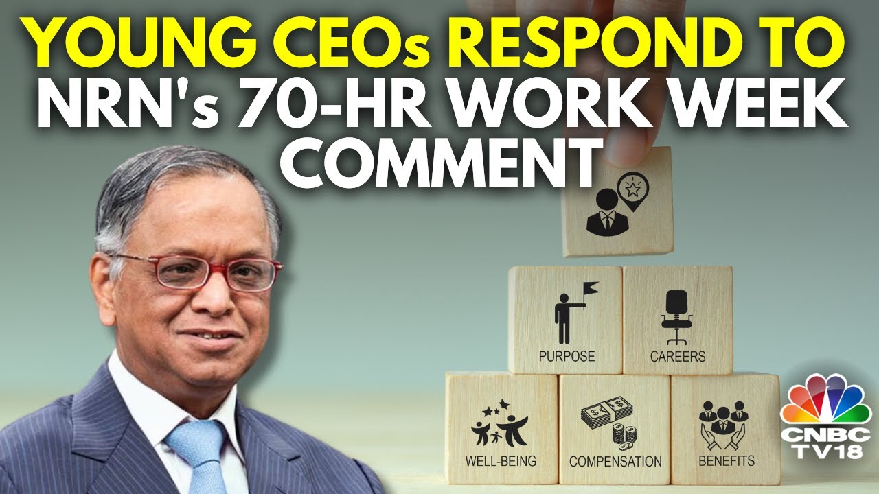 Young CEOs React To NR Narayana Murthy's 70-Hour Work Week Comment | N18V | CNBC TV18