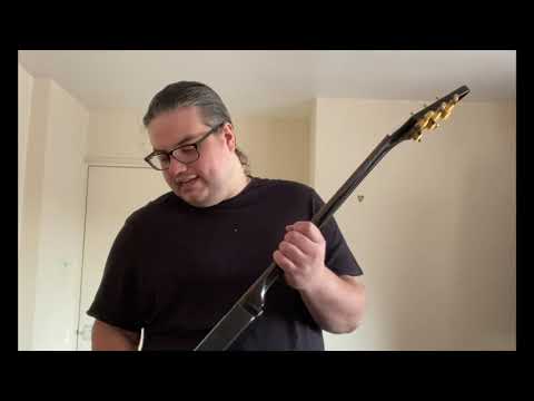 Epiphone Flying V 1958 Korina Reissue (unboxing video new guitar)