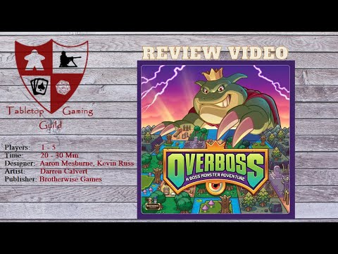 Overboss: A Boss Monster Adventure Board Game Review