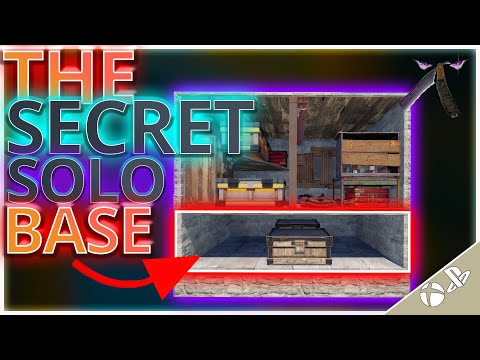The Secret - Designing A Solo Hidden Loot Base Rust Console