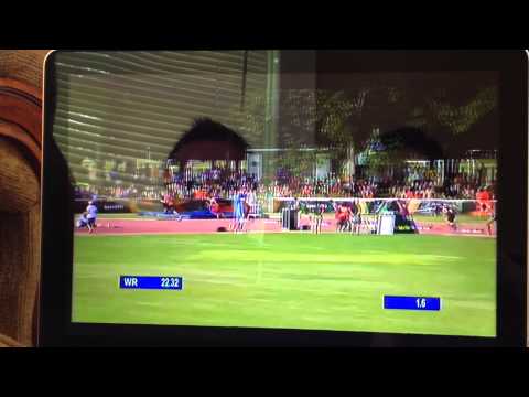 Jarryd Wallace T44 200m Final IPC World Championships Lyon 2013 World Record